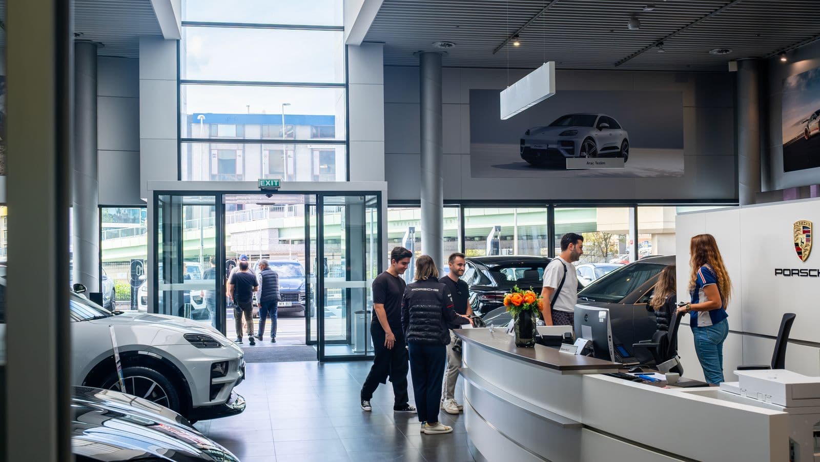 Porsche 27 Eylül Test Sürüşü Araba Fotoğraf Çekimi