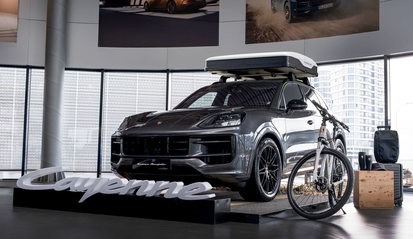 Porsche Cayanne Manipülasyon Araba Fotoğraf Çekimi