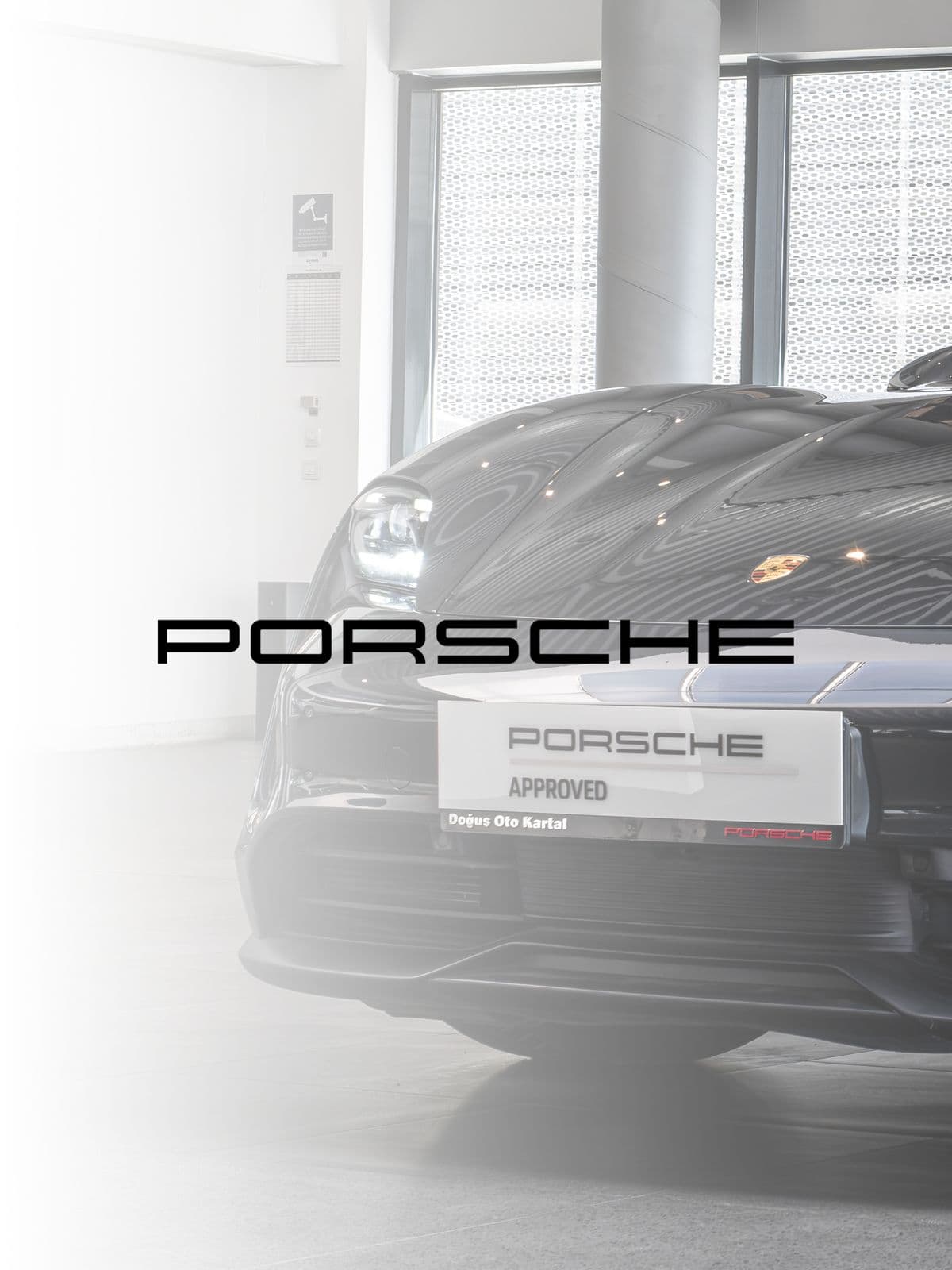 Porsche Taycan 4S reklam çekimi — Ador Ajans
