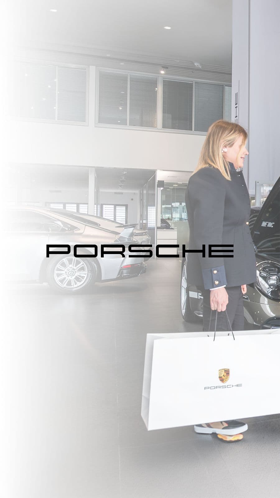 Porsche Teslimat Öge Araba Fotoğraf Çekimi