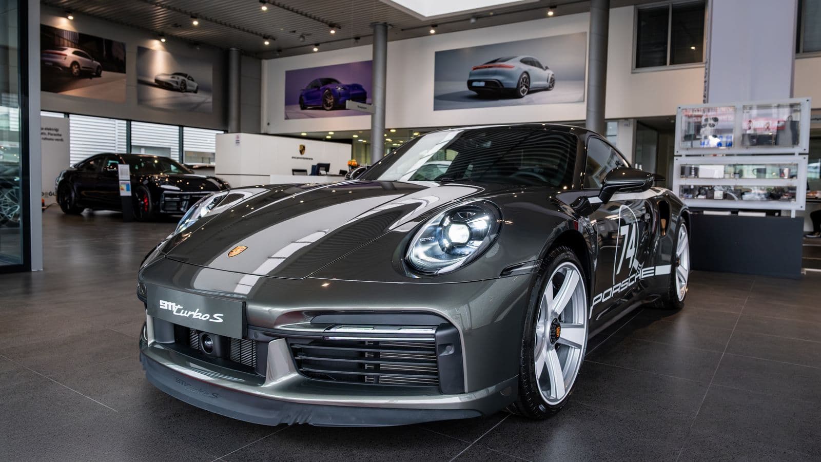 Porsche Teslimat Öge Araba Fotoğraf Çekimi