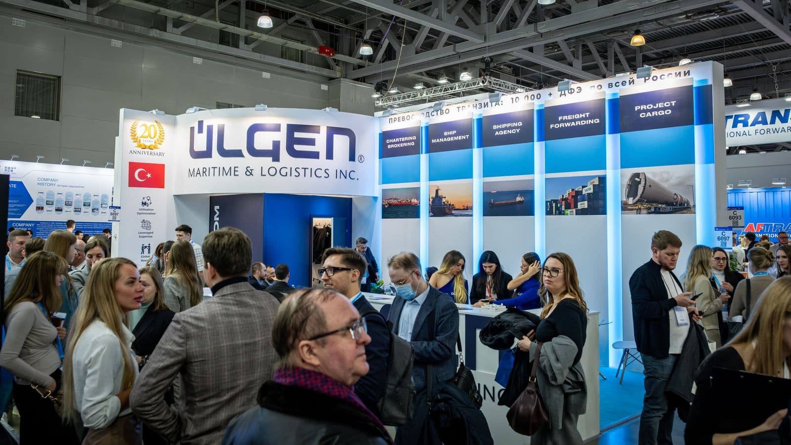 Ülgen Maritime Stand Tasarım Çekimi
